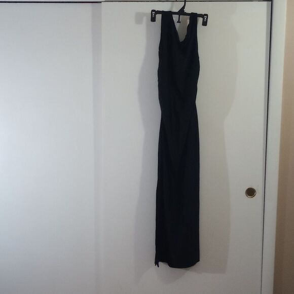🆕👗Sleeveless Maxi Dress, Wild Fable - Sz L, Black - Picture 9 of 9